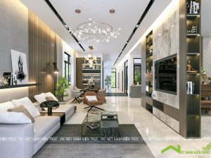 thiết kế phòng khách